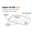 Aligator ochranné tvrzené sklo GLASS PRINT, Samsung Galaxy A34 (5G), černá, celoplošné lepení