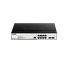 D-Link DGS-1210-10P/ME 8-Port 10/100/1000BASE-T PoE + 2-Port 1 Gbps SFP Metro Ethernet Managed Switch, 65W
