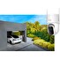 iGET HOMEGUARD HGWBC358 - WiFi IP 2K bateriová otočná kamera, noční vidění, dvoucestné audio, IP66