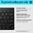 HP 355 Compact Multi-Device Keyboard #BCM - Ceska