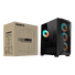 GIGABYTE C301 GLASS/Midi Tower/Transpar./Černá