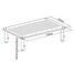 GEMBIRD Držák podstavec pod monitor MS-TABLE-01, černý