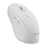 C-TECH WLM-12WH/Ergonomická/Optická/Pro praváky/1 600 DPI/USB+BT/Bílá