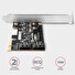 AXAGON PCES-SJ2, PCIe řadič - 2x interní SATA 6G port, JMB582, SP & LP