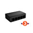 Tenda SG105M - 5x Gigabit Desktop Ethernet Mini Switch, 10/100/1000 Mb/s, 10Gb/s, fanless