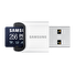 Samsung PRO Ultimate/micro SDXC/256GB/200MBps/UHS-I U3 / Class 10/+ Adaptér/Modrá