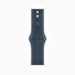 Apple Watch S9 Cell/45mm/Silver/Sport Band/Storm Blue/-M/L