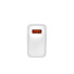 Universální nabíječka Natec RIBERA 18W 1X USB-A, bílá