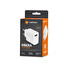 Universální nabíječka Natec RIBERA 18W 1X USB-A, bílá