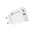 Universální nabíječka Natec RIBERA 20W 1X USB-A + 1X USB-C, bílá