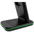 CANYON Bezdrátová nabíječka WS-304 IP, QC18W, 3v1, vstup 9V/2A, 12V/1.5A, výstup 15W/10W/7.5W/5W,Type C to USB-A, růžová