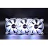 1stCOOL KIT AURA EVO CRYSTAL ARGB 3x CRYSTAL White 120mm ventilátor + ARGB Nano řadič