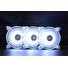1stCOOL KIT AURA EVO CRYSTAL ARGB 3x CRYSTAL White 120mm ventilátor + ARGB Nano řadič