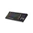 Genesis herní mechanická klávesnice THOR 404/RGB/Gateron Yellow Pro/Drátová USB/US layout/Černá