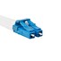 LANBERG optický patch cord SM LC/UPC-SC/APC duplex 0.5m LSZH G657A1 průměr 3mm žlutá