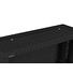 LANBERG Nástěnná jednodílná skříň 19", 4U+3U/540x200, (dodávané složené), nízkoprofilová, plné dveře, černá (RAL9004)