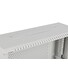 LANBERG Nástěnná jednodílná skříň 19", 4U+3U/540x200, (dodávané složené), nízkoprofilová, plné dveře, šedá (RAL7035)