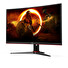 AOC LCD herní C27G2E 27" zakřivený VA/1920x1080@165Hz/1ms/250cd/VGA/2xHDMI/DP/VESA