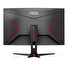AOC LCD herní C27G2E 27" zakřivený VA/1920x1080@165Hz/1ms/250cd/VGA/2xHDMI/DP/VESA