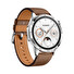 Huawei Watch GT 4/46mm/Silver/Elegant Band/Brown