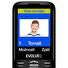 EVOLVEO EasyPhone FS, vyklápěcí mobilní telefon 2.8" pro seniory s nabíjecím stojánkem (černá barva)