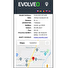 EVOLVEO EasyPhone FS, vyklápěcí mobilní telefon 2.8" pro seniory s nabíjecím stojánkem (červená barv