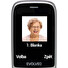 EVOLVEO EasyPhone FS, vyklápěcí mobilní telefon 2.8" pro seniory s nabíjecím stojánkem (červená barv