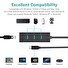 PremiumCord Adapter USB-C na Gigabit 10/100/1000Mbps + 3x USB3.0 konektor