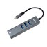 PremiumCord Adapter USB-C na Gigabit 10/100/1000Mbps + 3x USB3.0 konektor
