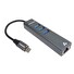 PremiumCord Adapter USB-C na Gigabit 10/100/1000Mbps + 3x USB3.0 konektor