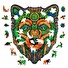 Puzzle Puzzler dřevěné, barevné - Moudrý medvěd