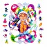 Puzzle Puzzler Puzzler dřevěné, barevné - Vesmírný dobrodruh