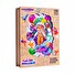 Puzzle Puzzler Puzzler dřevěné, barevné - Vesmírný dobrodruh