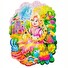 Puzzle Puzzler Puzzler dřevěné, barevné - Amelia Princess of Magic