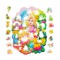 Puzzle Puzzler Puzzler dřevěné, barevné - Amelia Princess of Magic
