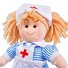 Panenka Bigjigs Toys látková zdravotní sestřička Nancy 28 cm