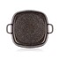 Pekáč Banquet s nepřilnavým povrchem Premium Dark Brown 28 x 28 x 8 cm, s poklicí s aroma knobem