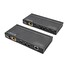 Digitus HDBaseT KVM Extender Set, 150 m 4K/60Hz, USB 2.0, PoC, IR, black