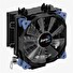 AeroCool Verkho 5 Dark chladič CPU Blue LED 120mm fan, univ. socket