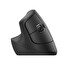 LOGITECH Lift For Business/Ergonomická/Optická/Pro leváky/4 000 DPI/USB+BT/Grafitová