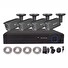 Kamerový set Securia Pro NVR4CHV4S-B IP, 4Mpx, 4 kamery, PoE NVR, černá