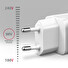 AXAGON ACU-PQ20W, nabíječka do sítě 20W, 2x port (USB-A + USB-C), PD3.0/PPS/QC4+/AFC/Apple, bílá