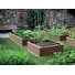 Vyvýšený záhon Prosperplast BASE WOODY hnědý 75,6 cm