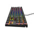 Genesis tichá herní klávesnice THOR 303/TKL/RGB/Outemu Peach/Drátová USB/CZ-SK layout/Černá