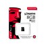 KINGSTON 8GB microSDHC Industrial C10 A1 pSLC Card Single Pack w/o Adapter