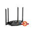 Tenda TX2 AX1500 WiFi6 Router, 1x GWAN, 3x GLAN, IPv6, 4x 6dBi anténa, WPA3, CZ App