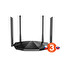 Tenda TX2 AX1500 WiFi6 Router, 1x GWAN, 3x GLAN, IPv6, 4x 6dBi anténa, WPA3, CZ App