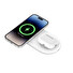 Belkin 2v1 Qi2 15W Magnetic Charging Pad, white