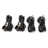 DIGITUS DS-12891 KVM Switch, 4x DP in, DP Out, 4x USB B, 4K @ 60 Hz, černá