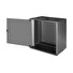 DIGITUS DN-49207 Nástěnná skříň 19" 12U, SOHO PRO 595 x 540 x 400 mm, černá (RAL 9005)
